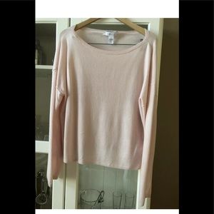 Nordstrom Signature Cashmere Sweater cropped XL